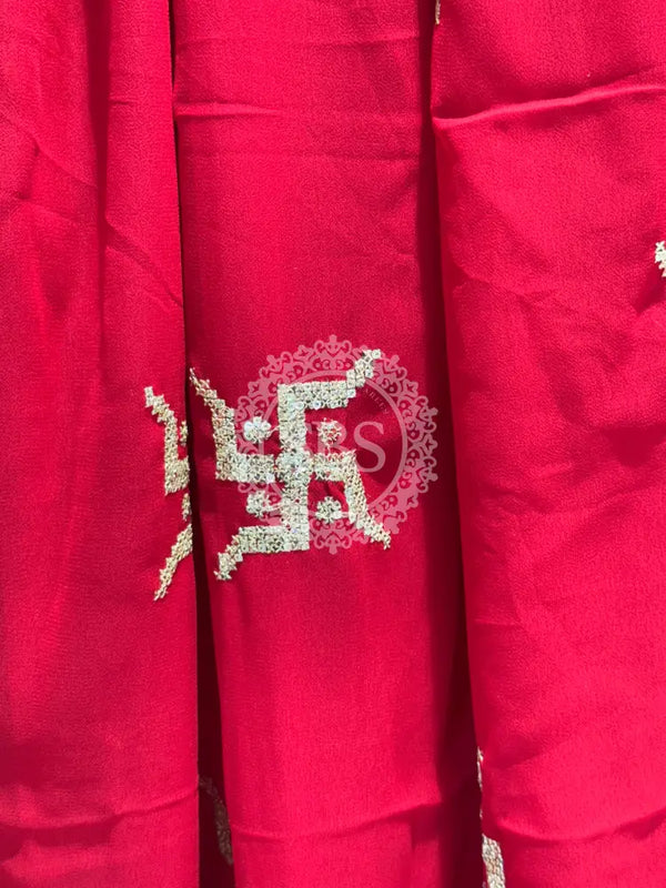 Swastik Georgette Saree