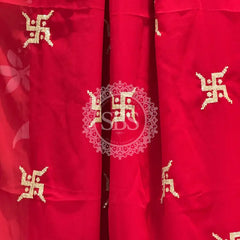 Swastik Georgette Saree