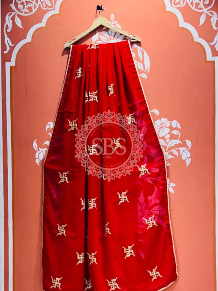 Swastik Georgette Saree