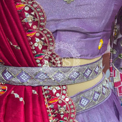 TISSUE ELEPHANTH ROYAL LEHENGA SET