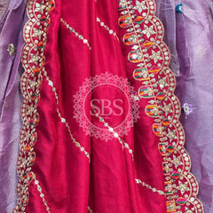 TISSUE ELEPHANTH ROYAL LEHENGA SET