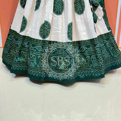 TUSSAR SILK GUJRATI BOOTA LEHENGA