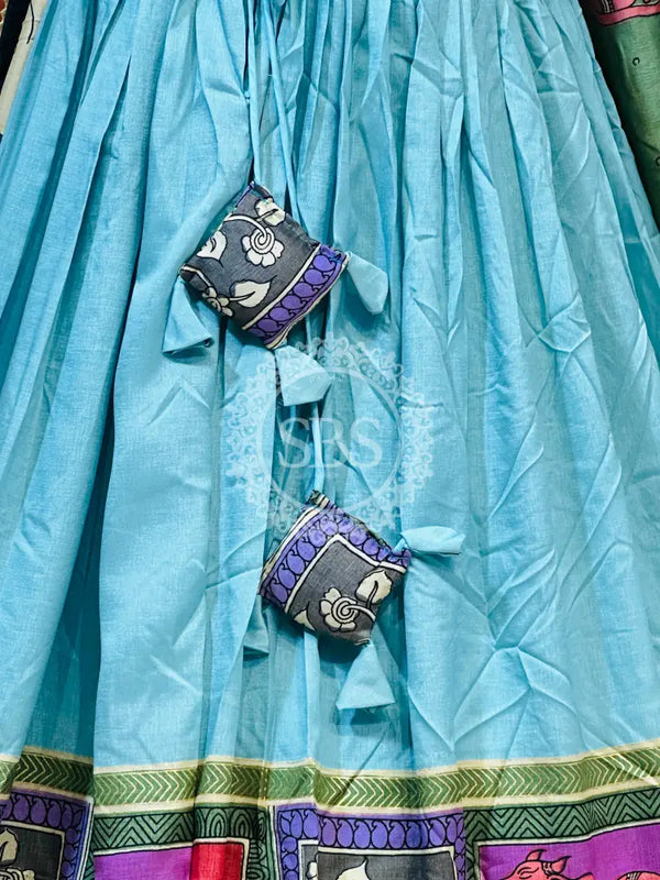 TUSSAR SILK GUJRATI LEHENGA