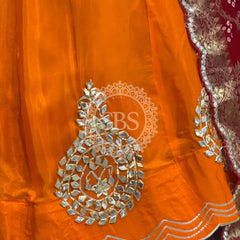 UPADA SILK LEHENGA WITH GHATCHOLA DUPATTA