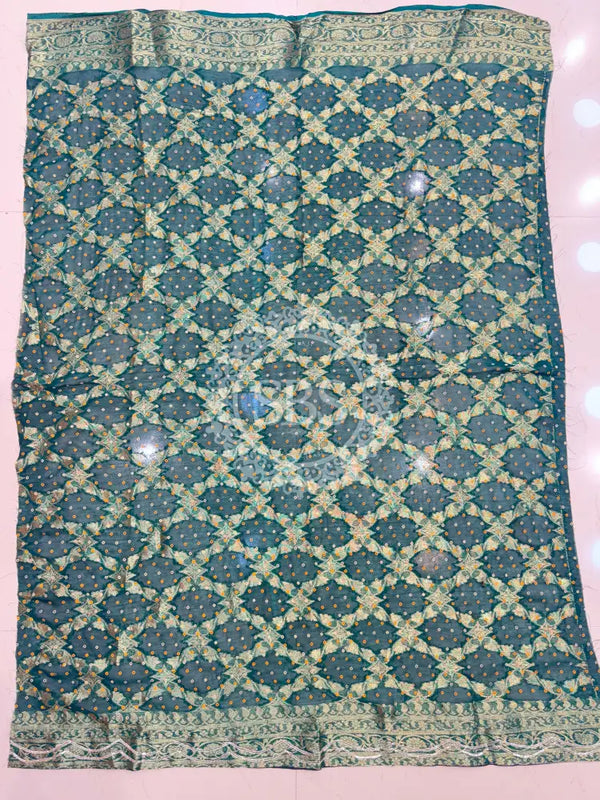UPADA SILK LEHENGA WITH GHATCHOLA DUPATTA