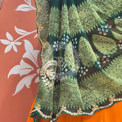 UPADA SILK LEHENGA WITH GHATCHOLA DUPATTA