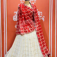 Zari Ghatchola Pure Georgette lehenga
