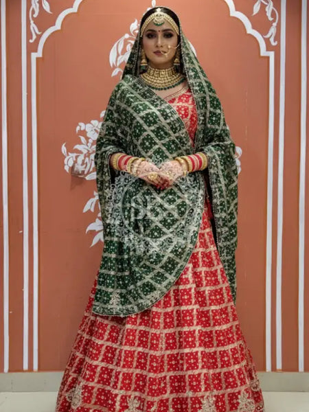 Zari Ghatchola Pure Georgette lehenga
