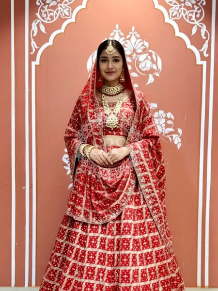 Zari Ghatchola Pure Georgette lehenga