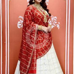 Zari Ghatchola Pure Georgette lehenga