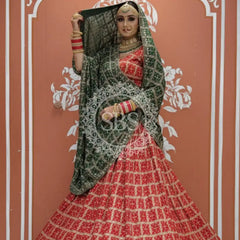 Zari Ghatchola Pure Georgette lehenga
