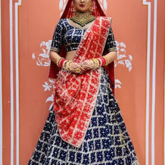 Zari Ghatchola Pure Georgette lehenga