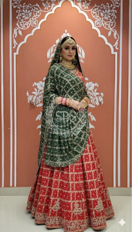 Zari Ghatchola Pure Georgette lehenga