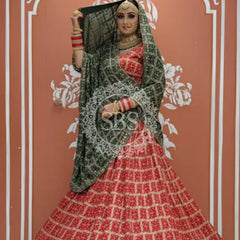 Zari Ghatchola Pure Georgette lehenga