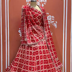 Zari Ghatchola Pure Georgette lehenga